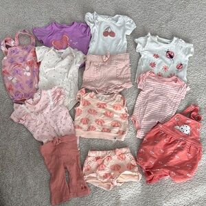 Baby Girl Clothing Bundle 0-3 months